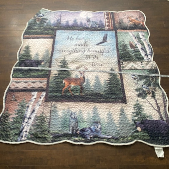 Nature sense Religious throw - Picture 8 of 11